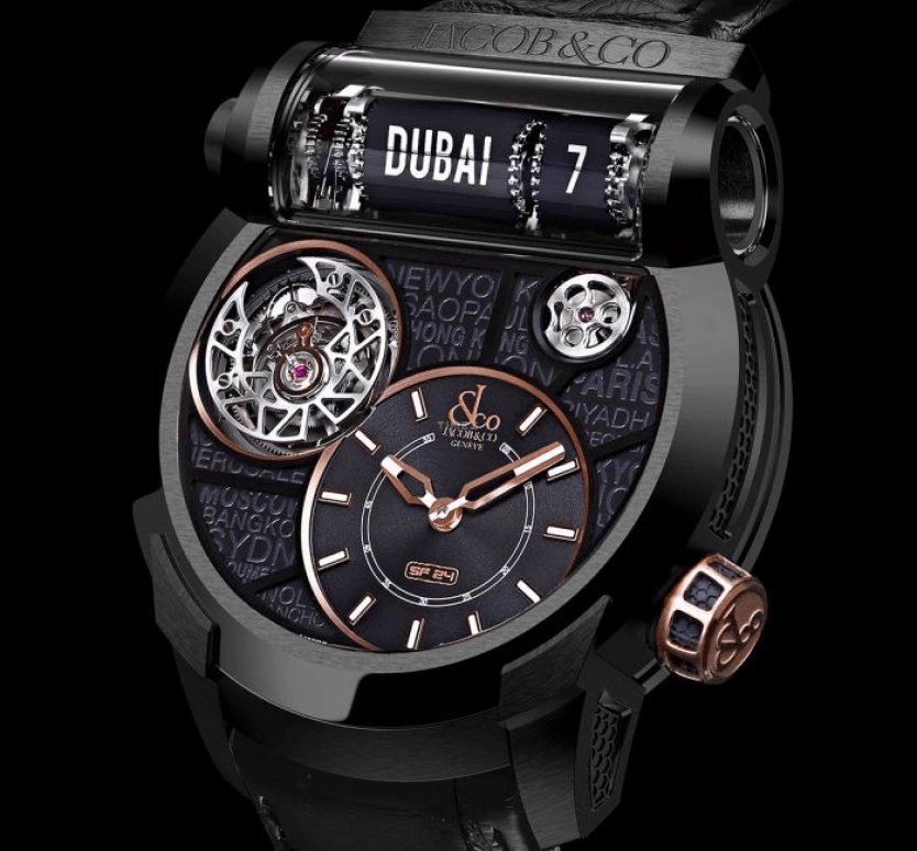 Jacob & Co.,EPIC ,Titanium,48hours,In-house Caliber,Sapphire,ES102,ES102.24.NS.LC.A