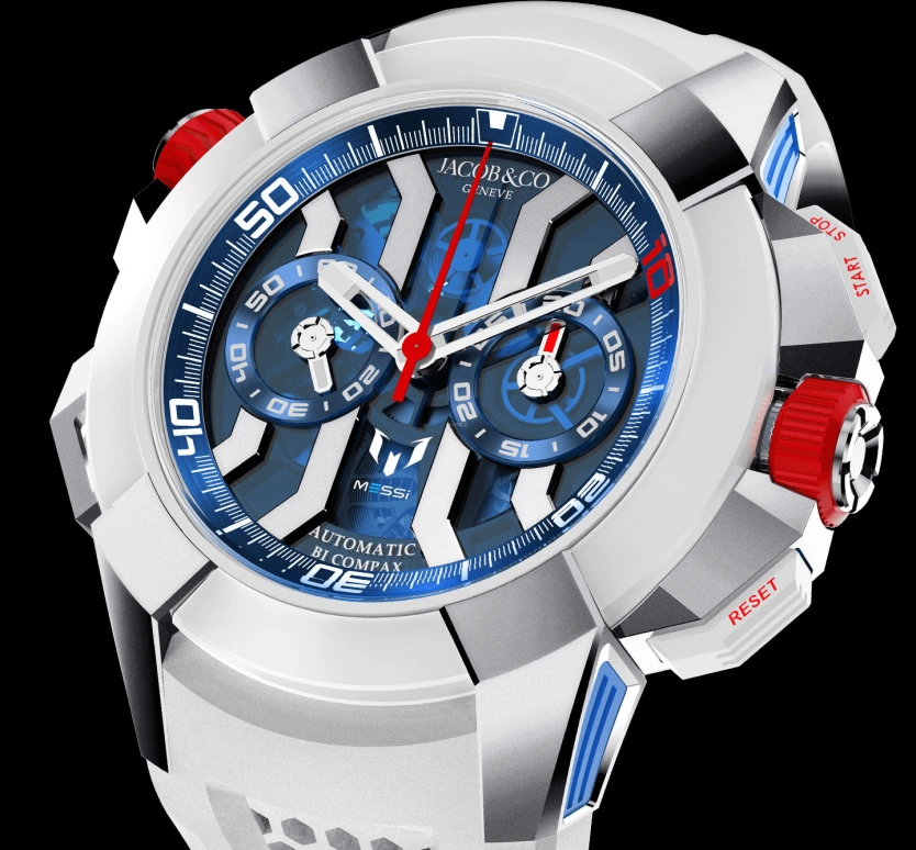 Jacob & Co.,EPIC ,Titanium,48hours,In-house Caliber,Sapphire,EC313,EC313.20.PE.LL.K