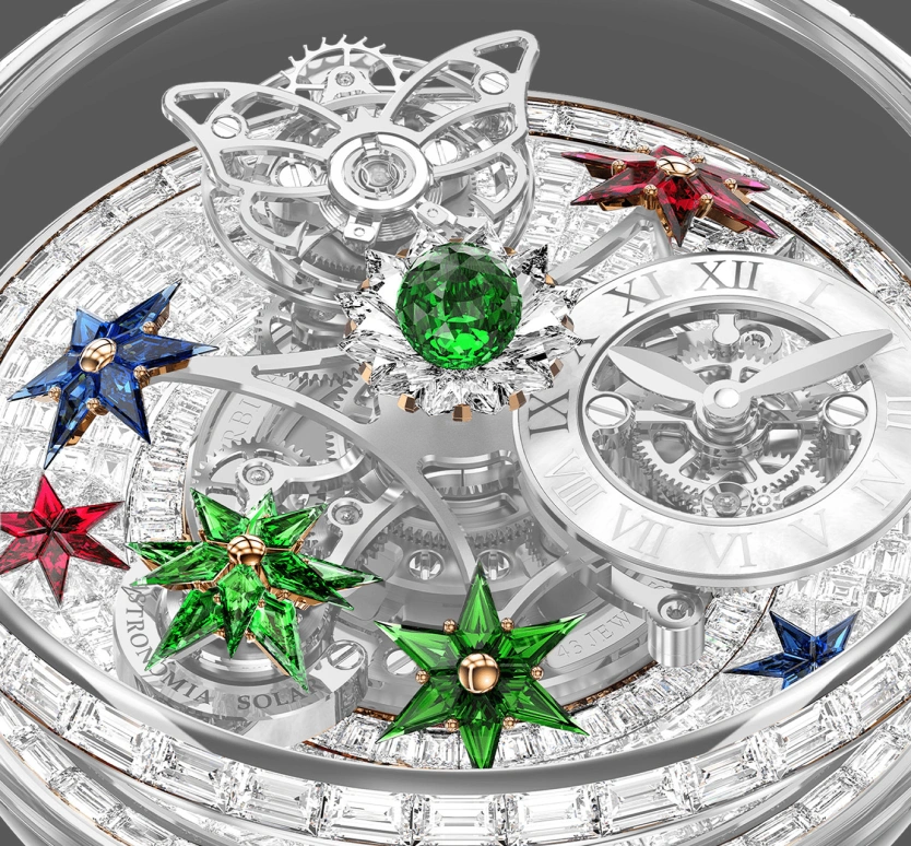Jacob & Co.,Fleurs de Jardin ,Rose Gold,Gold,Handwound,48hours,In-house Caliber,AF921,AF921.40.BD.AA.A