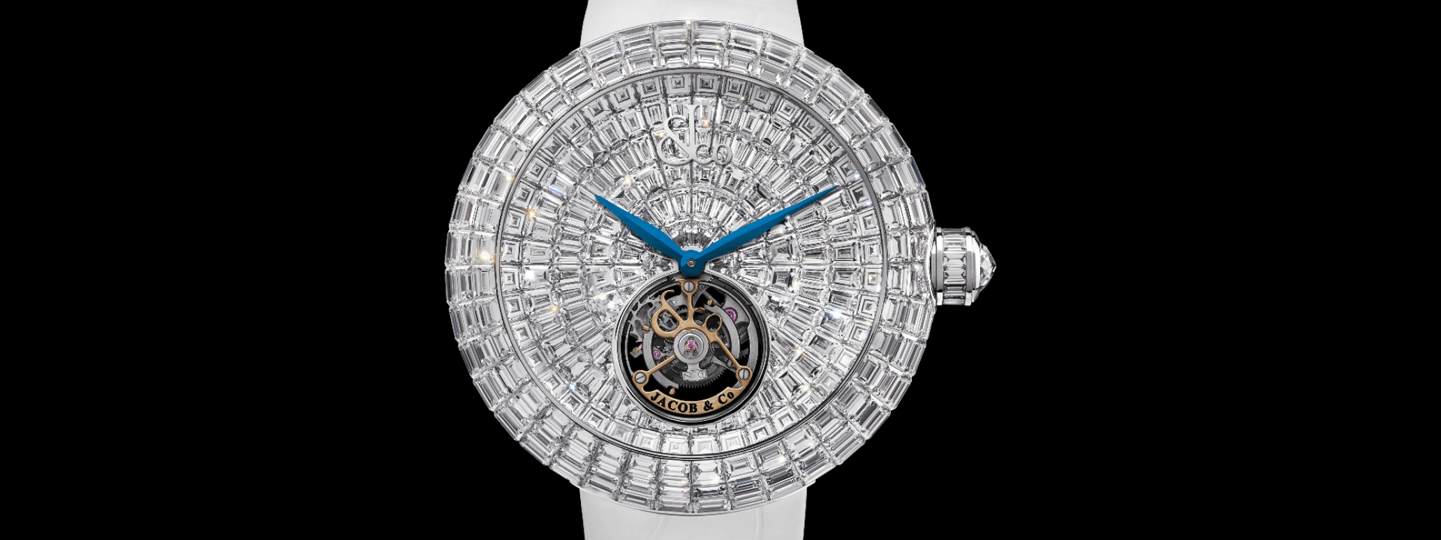 Jacob & Co.,Brilliant ,Gold,White Gold,Handwound,100hours,In-house Caliber,BT543,BT543.30.BD.BD.B