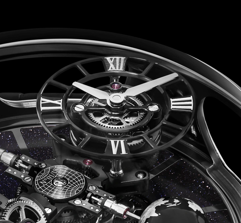 Jacob & Co.,Astronomia ,Ceramic,Handwound,60hours,In-house Caliber,AT100,AT100.95.KK.SD.B