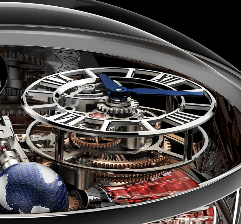 Jacob & Co.,Astronomia 50mm,50mm,Gold,White Gold,Handwound,60hours,In-house Caliber,AT800,AT800.30.BD.UC.A