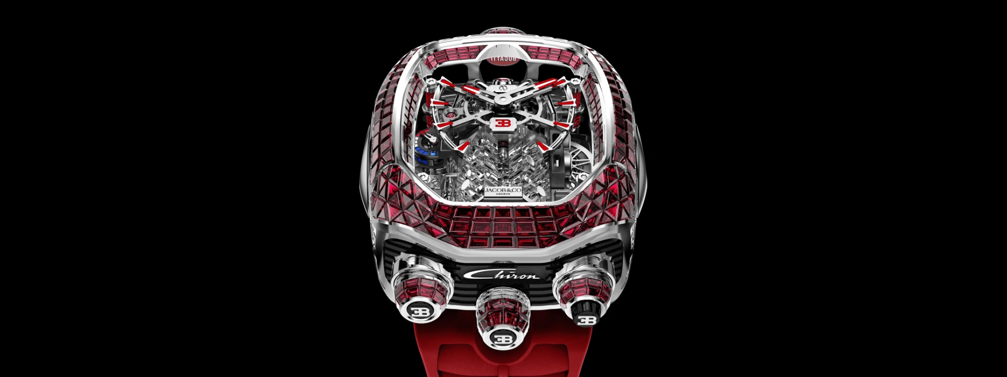 Jacob & Co.,Bugatti Chiron ,BU800,BU800.30.BR.UA.ABRUA