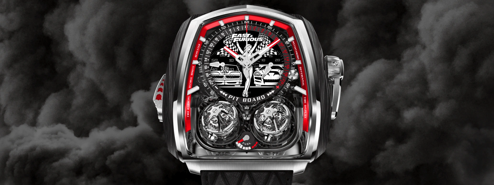 Jacob & Co.,Twin Turbo Furious ,Titanium,Carbon,Sapphire,TT200,TT200.21.AC.AC.ABVEA