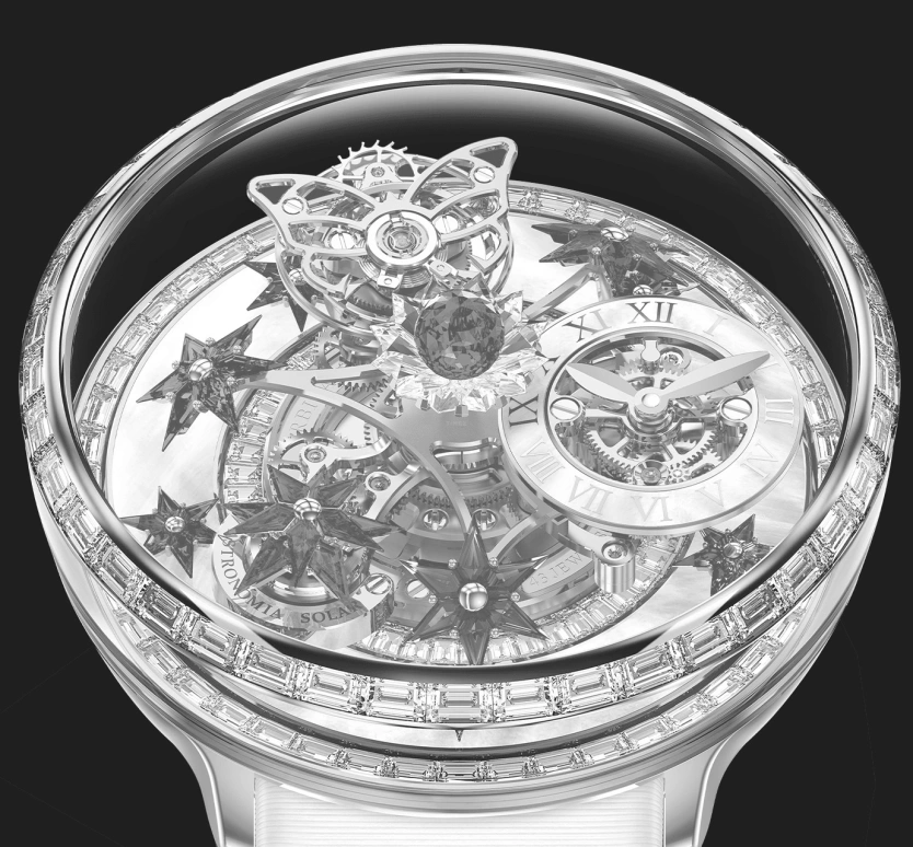 Jacob & Co.,Fleurs de Jardin ,Gold,White Gold,Sapphire,AF321,AF321.30.BC.UA.A