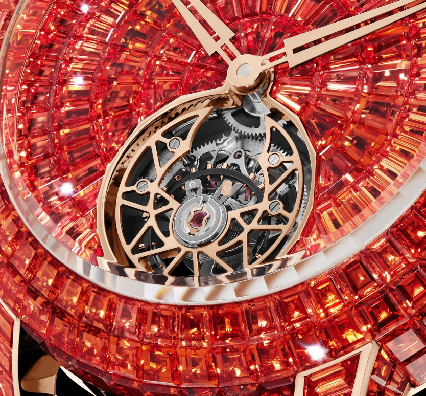 Jacob & Co.,Caviar Tourbillon 130mm,130mm,Handwound,In-house Caliber,Sapphire,CV210,CV210.40.BO.BO.ABALA