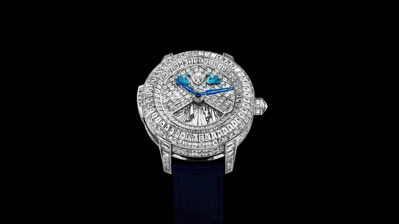 Jacob & Co.,Rasputin 47.60mm,47.60mm,Gold,White Gold,Silver,Handwound,Minute Repeater,50hours,CT200,CT200.30.BD.UE.A