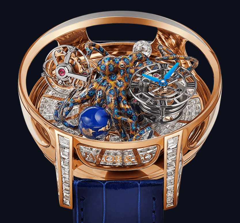Jacob & Co.,Astronomia ,Rose Gold,Gold,Handwound,60hours,In-house Caliber,AT802,AT802.40.BD.UA.A