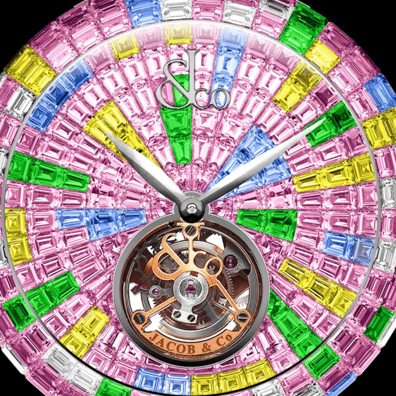 Jacob & Co.,Brilliant ,Gold,White Gold,Handwound,In-house Caliber,BT543,BT543.30.HX.UE.B