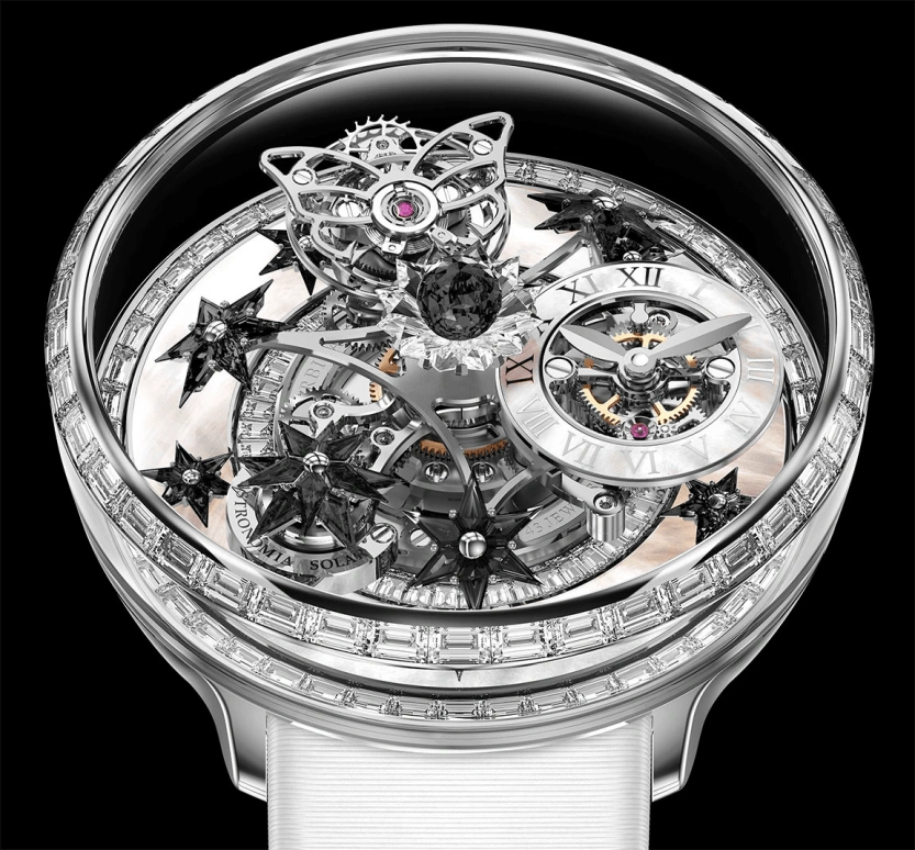 Jacob & Co.,Fleurs de Jardin ,Gold,White Gold,Sapphire,AF321,AF321.30.BC.UA.A