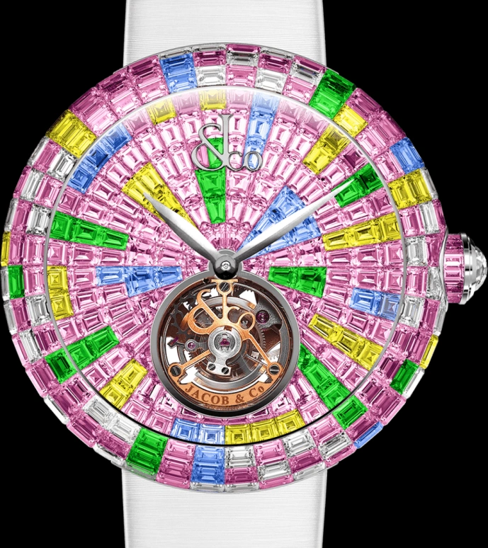 Jacob & Co.,Brilliant ,Gold,White Gold,Handwound,In-house Caliber,BT543,BT543.30.HX.UE.B