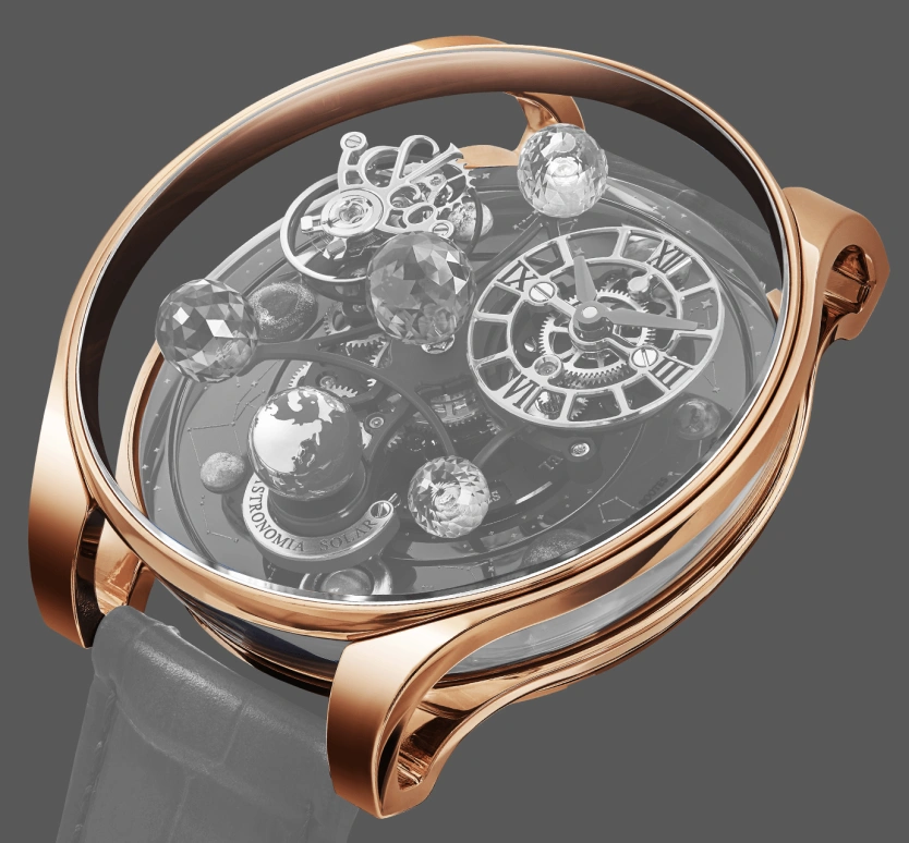 Jacob & Co.,Astronomia 45.50mm,45.50mm,Rose Gold,Sapphire,Gold,Handwound,48hours,In-house Caliber,G-DRAGON,BIGBANG,GD,AS300,AS300.40.AA.AE.ABALA