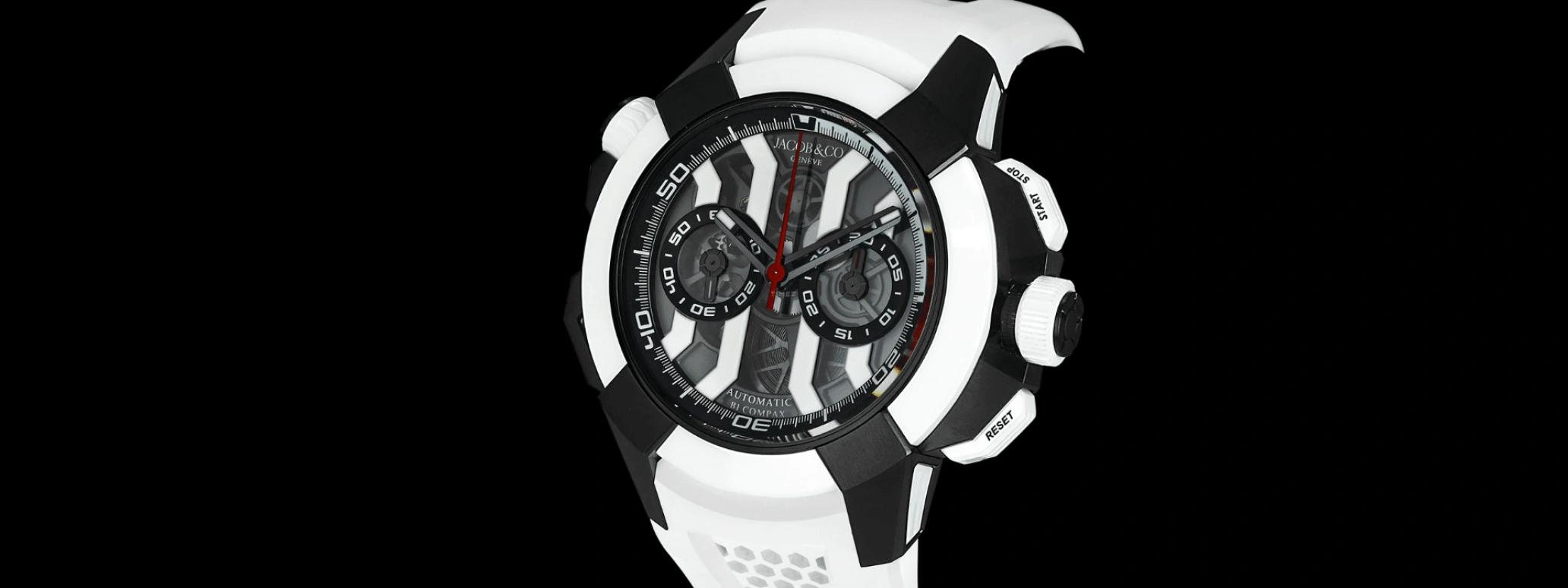 Jacob & Co.,EPIC ,Titanium,48hours,In-house Caliber,Sapphire,EC312,EC312.21.SD.BX.A