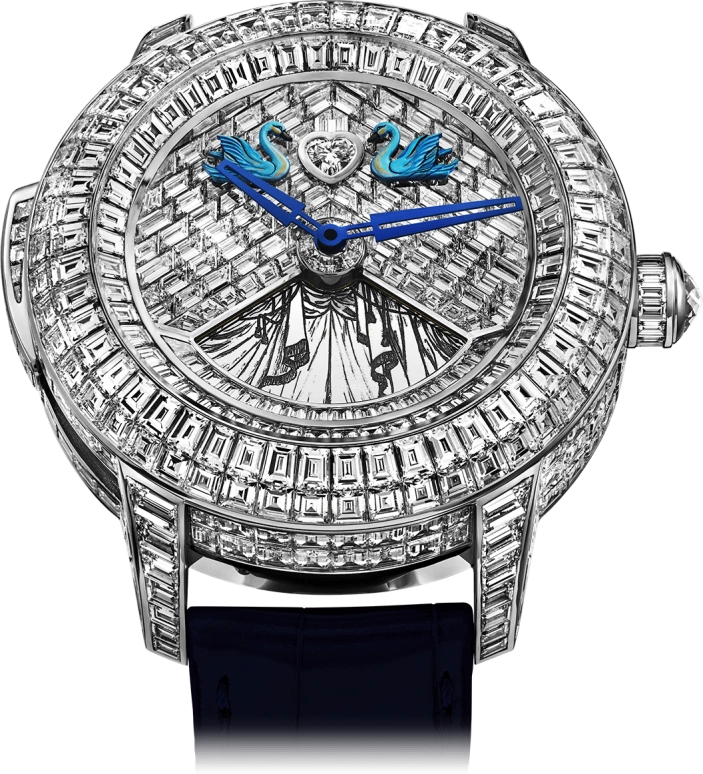 Jacob & Co.,Rasputin 47.60mm,47.60mm,Gold,White Gold,Silver,Handwound,Minute Repeater,50hours,CT200,CT200.30.BD.UE.A