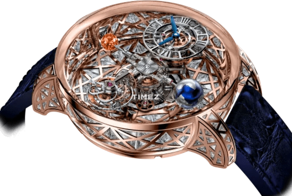 Jacob & Co.,Astronomia 50mm,50mm,Rose Gold,Skeleton,Handwound,Tourbillon,Sapphire,Crystal Glass,AT800,AT800.40.HD.UA.BBALA