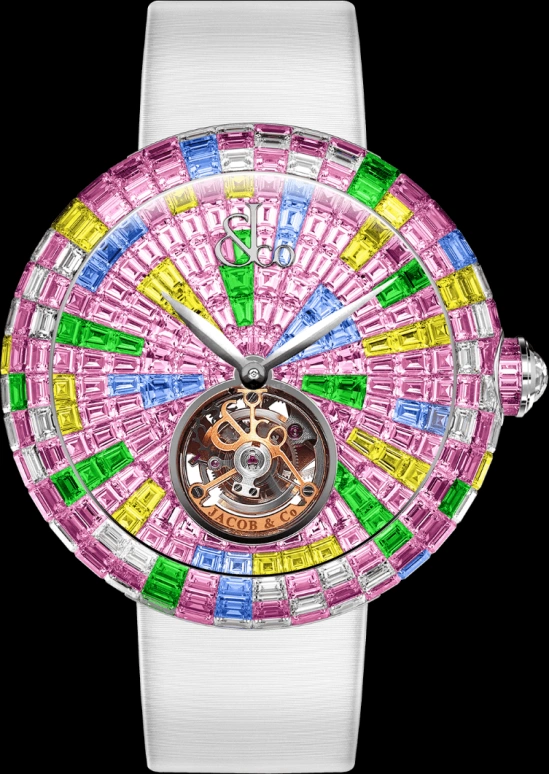 Jacob & Co.,Brilliant ,Gold,White Gold,Handwound,In-house Caliber,BT543,BT543.30.HX.UE.B