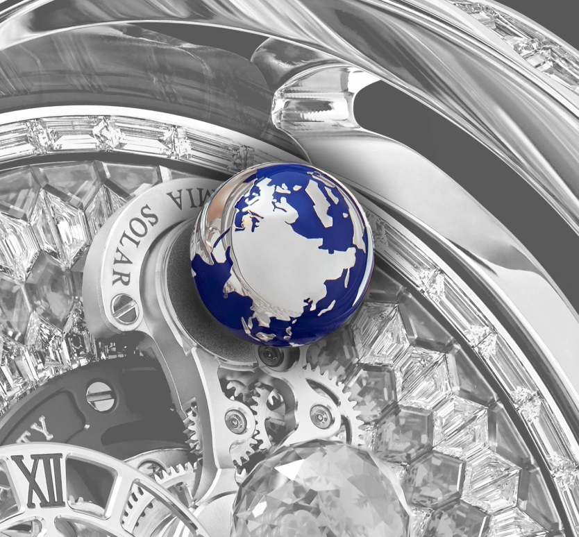 Jacob & Co.,Astronomia 44mm,44mm,Palladium,Handwound,48hours,In-house Caliber,AS900,AS900.64.AA.UB.A