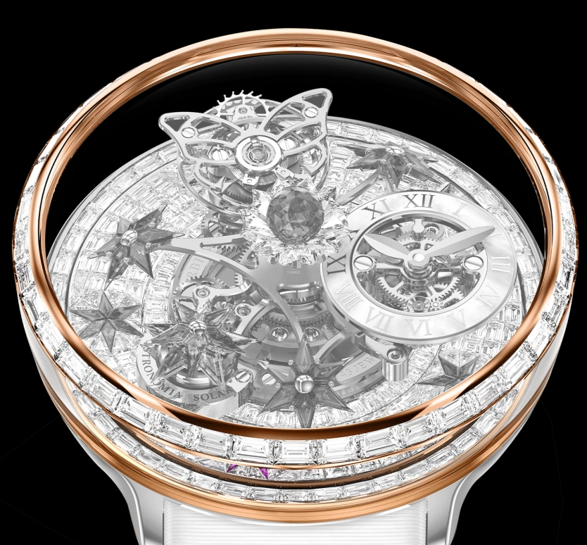 Jacob & Co.,Fleurs de Jardin ,Rose Gold,Gold,Handwound,48hours,In-house Caliber,AF921,AF921.40.BD.AA.A