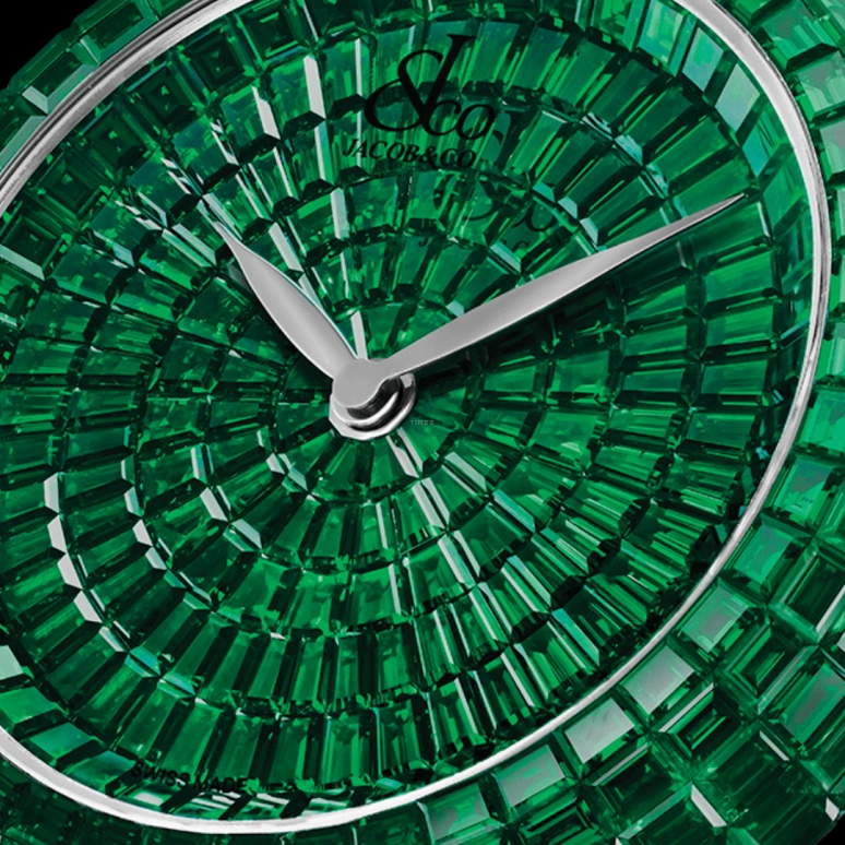 Jacob & Co.,Brilliant 187mm,187mm,Sapphire,Emerald,BQ532,BQ532.30.BE.BE.A