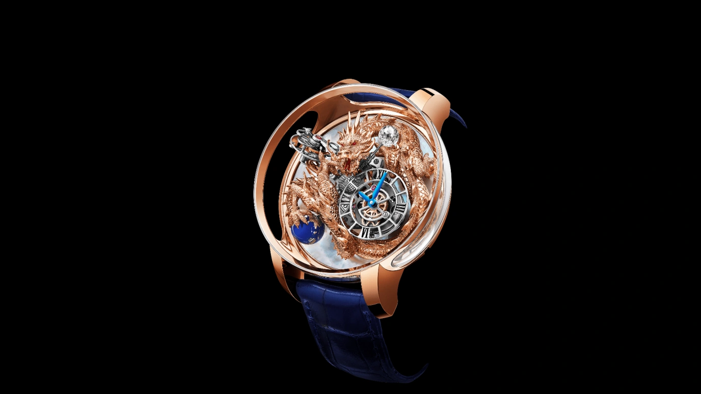 Jacob & Co.,Astronomia 50mm,50mm,Rose Gold,Sapphire,Gold,Handwound,60hours,In-house Caliber,AT102,AT102.40.DR.UE.A