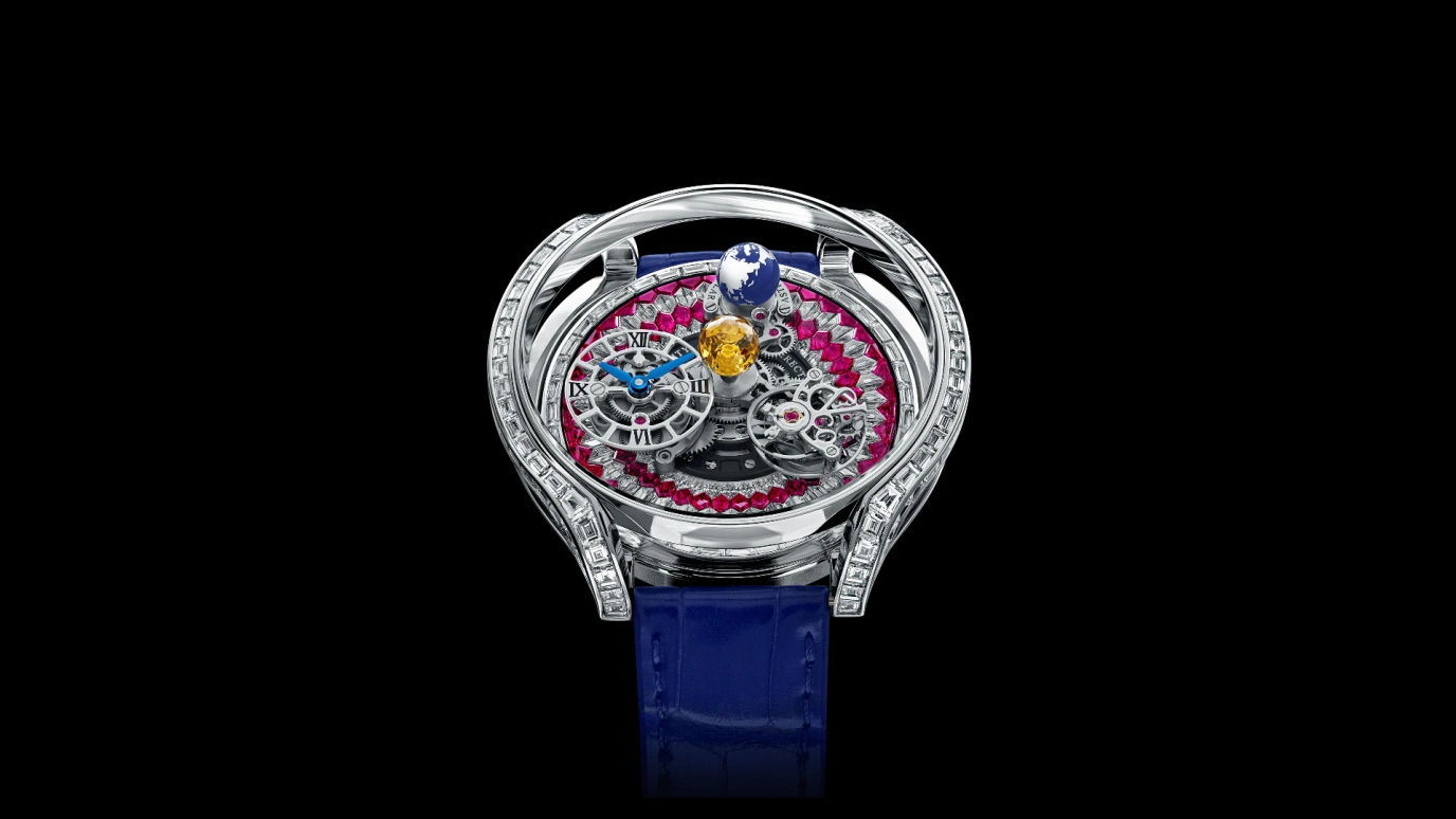 Jacob & Co.,Astronomia 44mm,44mm,Palladium,Handwound,48hours,In-house Caliber,AS900,AS900.64.AA.UB.A