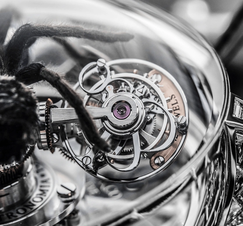 Jacob & Co.,Astronomia ,Gold,White Gold,Handwound,60hours,In-house Caliber,AT820,AT820.30.SP.SD.B