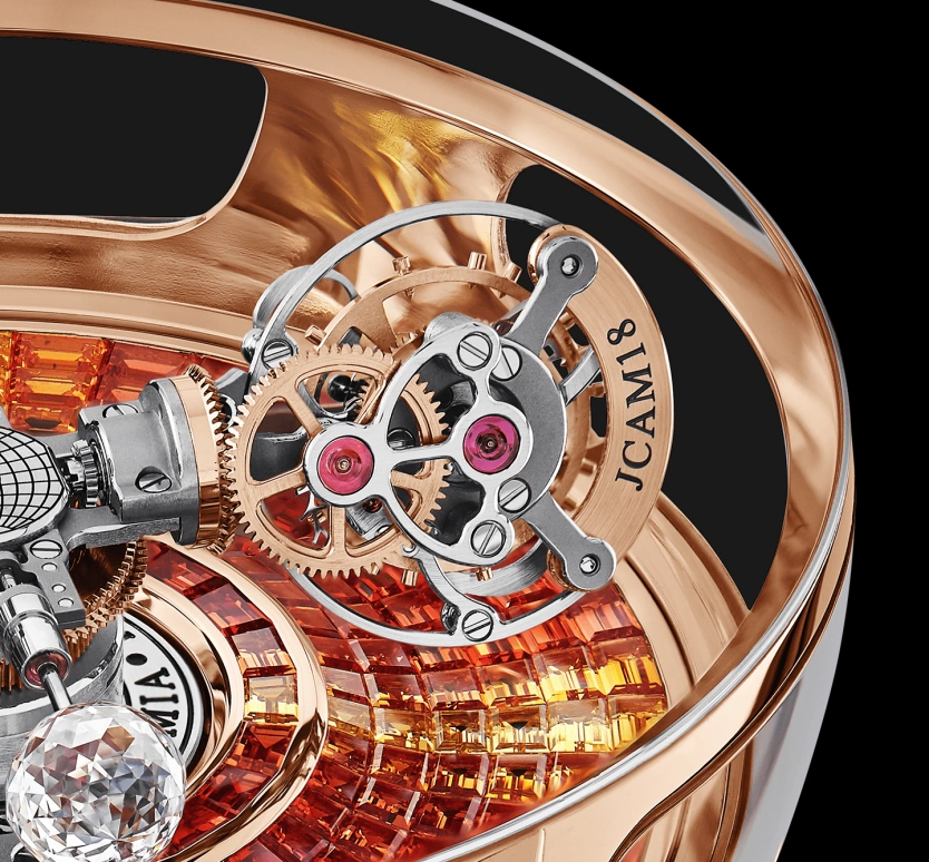 Jacob & Co.,Astronomia 50mm,50mm,Rose Gold,Gold,Handwound,60hours,In-house Caliber,AT800,AT800.40.BD.UB.B