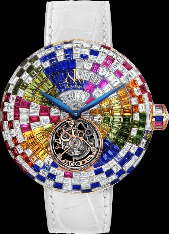 Jacob & Co.,Brilliant ,Handwound,100hours,In-house Caliber,BT543,BT543.40.HX.HX.A