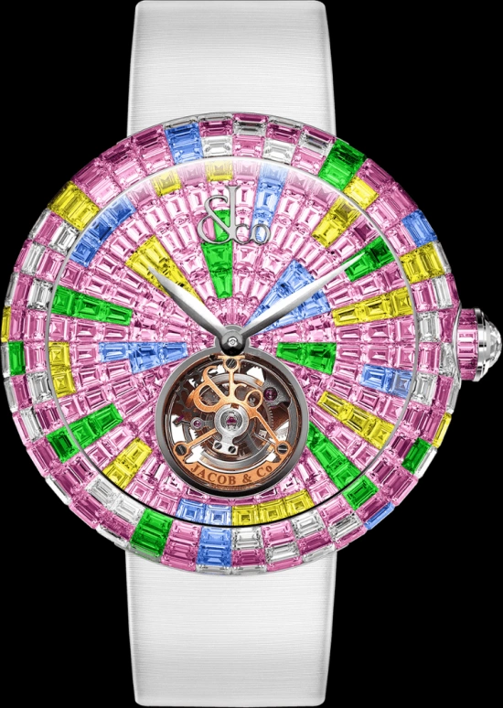 Jacob & Co.,Brilliant ,Gold,White Gold,Handwound,In-house Caliber,BT543,BT543.30.HX.UE.B