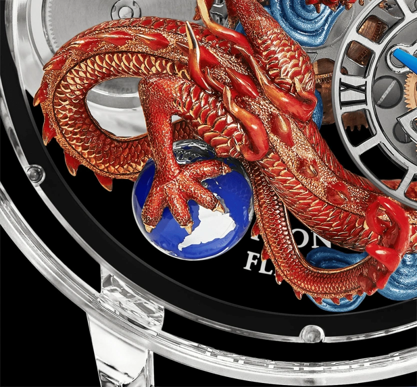 Jacob & Co.,Astronomia 50mm,50mm,Sapphire,Handwound,60hours,In-house Caliber,AT125,AT125.80.DR.UA.B