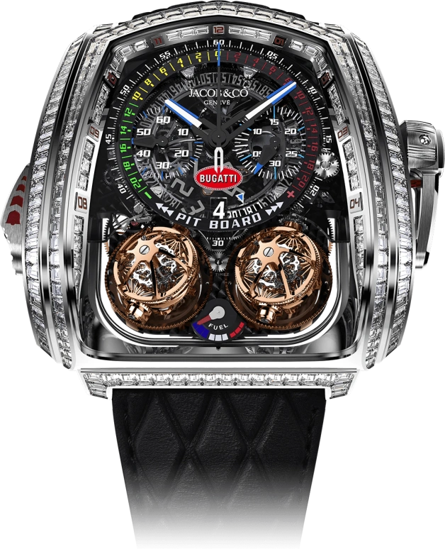 Jacob & Co.,Twin Turbo Furious ,Handwound,50hours,In-house Caliber,TT800,TT800.30.BD.UA.A