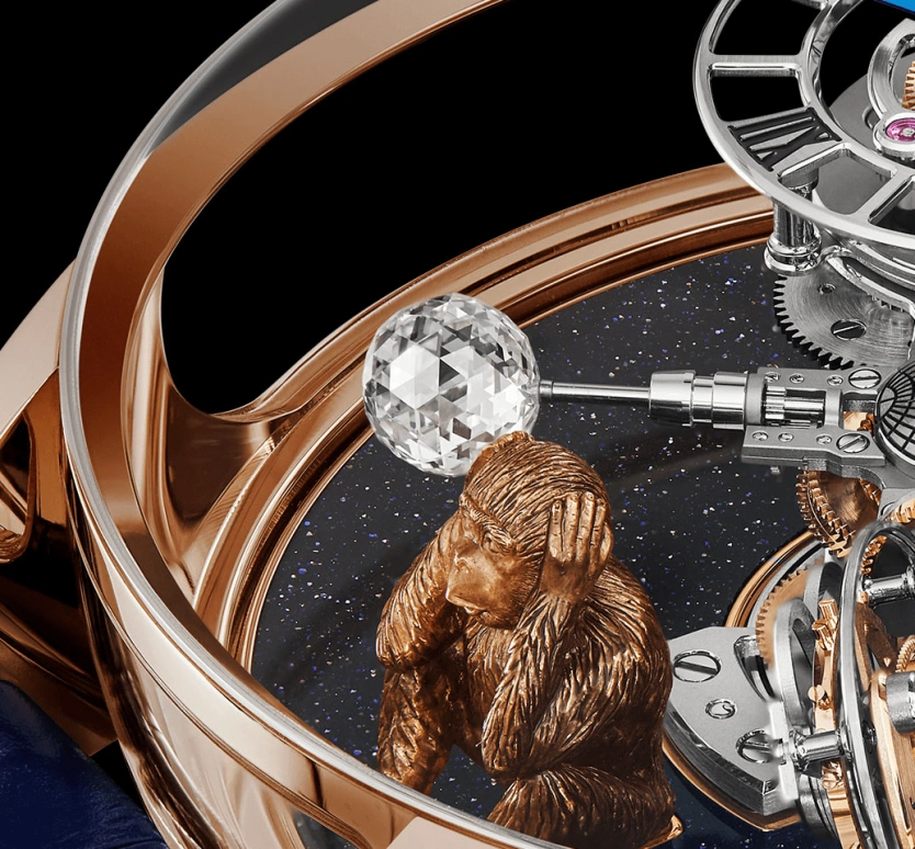 Jacob & Co.,Astronomia ,Rose Gold,Gold,Handwound,60hours,In-house Caliber,AT102,AT102.40.AB.UA.ABALA