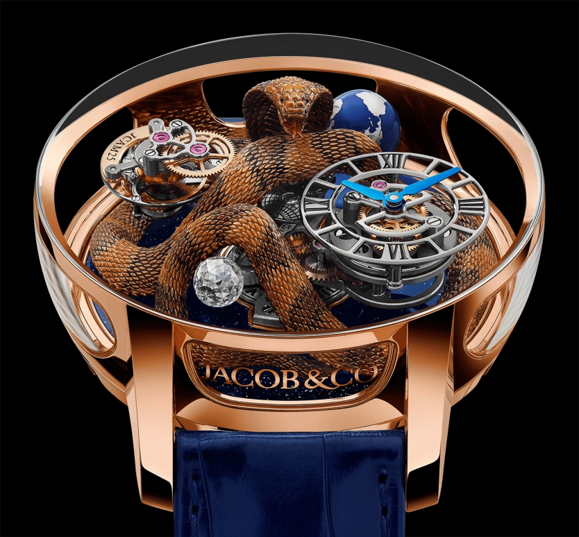 Jacob & Co.,Astronomia ,Rose Gold,Gold,Handwound,60hours,In-house Caliber,AT102,AT102.40.AC.UA.A
