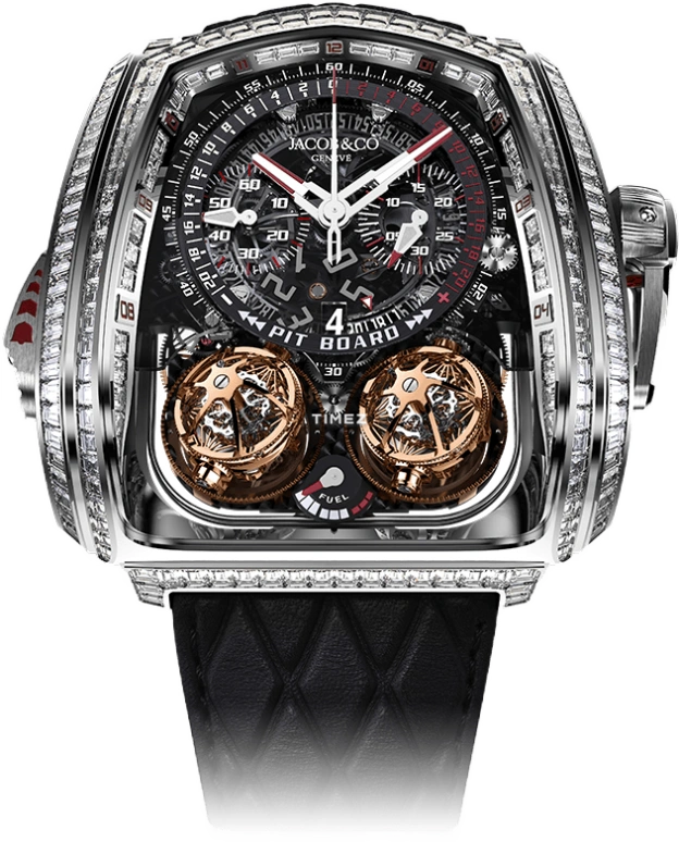 Jacob & Co. Twin Turbo Furious TT800.30.BD.AA.A Cristiano