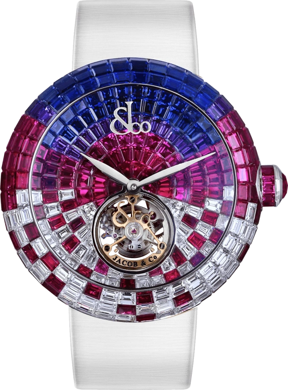 Jacob & Co.,Brilliant ,Gold,White Gold,Handwound,In-house Caliber,BT543,BT543.30.SX.UC.B
