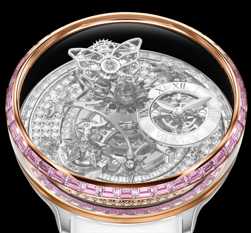 Jacob & Co.,Fleurs de Jardin ,Rose Gold,Gold,Sapphire,AF321,AF321.40.BA.AG.BBSA