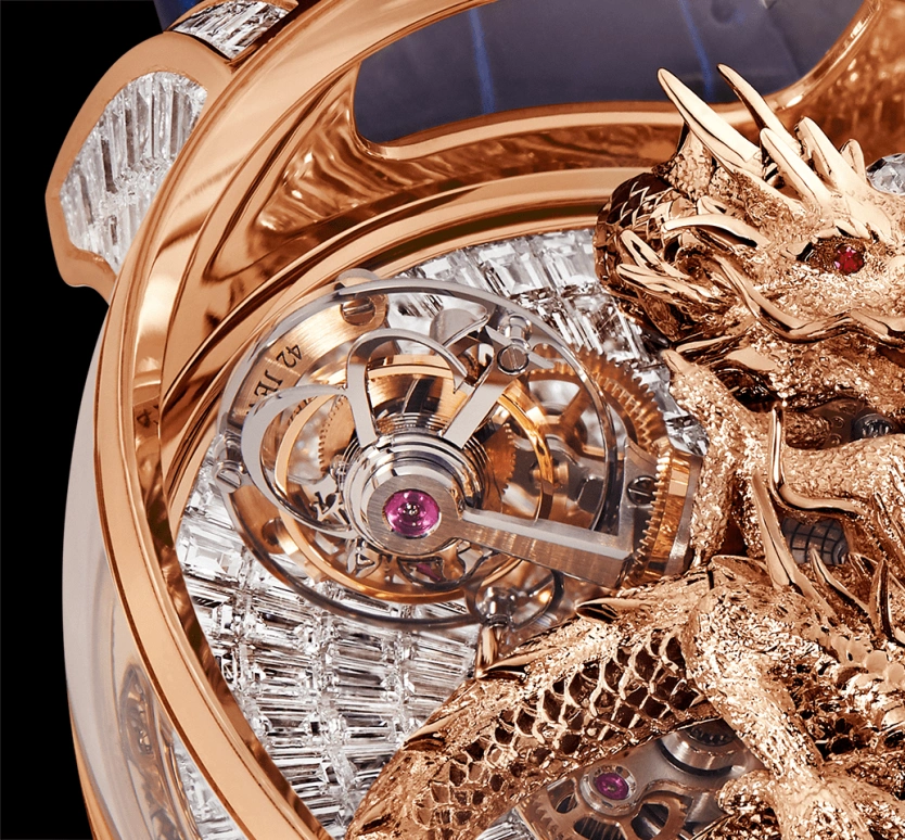 Jacob & Co.,Astronomia 50mm,50mm,Rose Gold,Sapphire,Gold,Handwound,60hours,In-house Caliber,AT802,AT802.40.DR.BD.ABALA