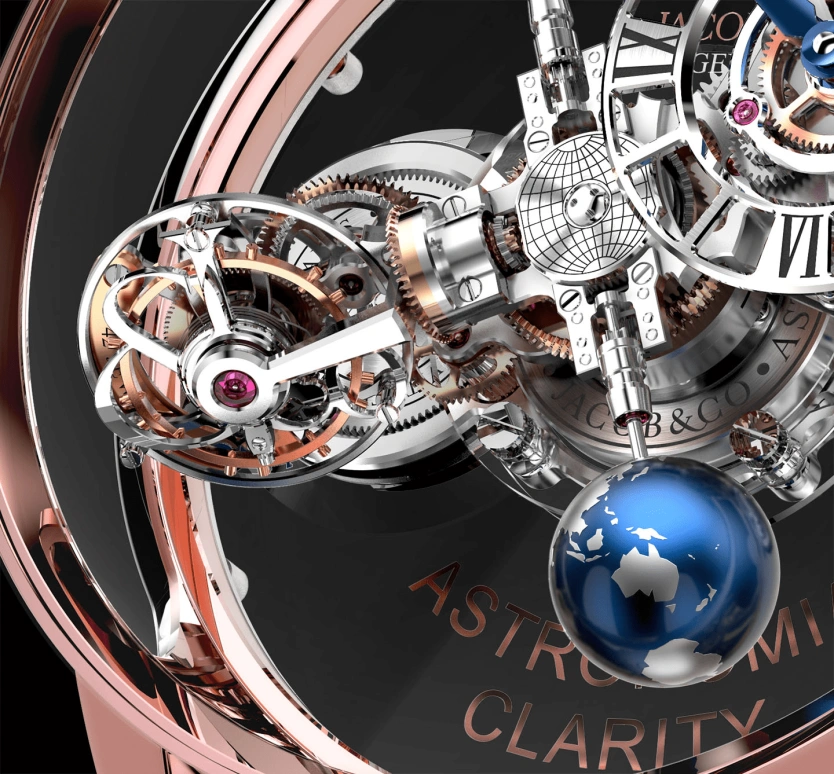 Jacob & Co.,Astronomia 50mm,50mm,Rose Gold,Gold,Handwound,60hours,In-house Caliber,AT120,AT120.40.AD.SD.A