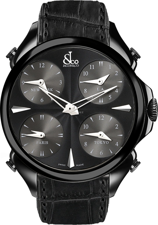 Jacob & Co. The Five Time Zone PZ500.11.NS.LA.A