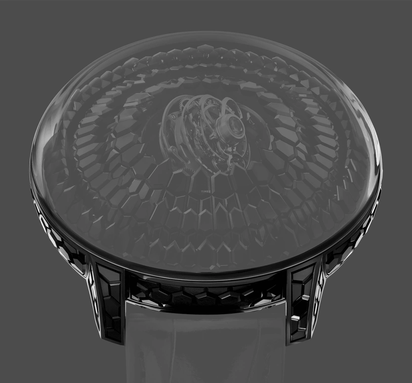 Jacob & Co.,the Mystery 50mm,50mm,Black Gold,Gold,Handwound,60hours,In-house Caliber,SN800,SN800.31.AA.UA.ABALA