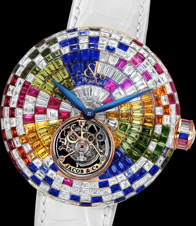 Jacob & Co.,Brilliant ,Handwound,100hours,In-house Caliber,BT543,BT543.40.HX.HX.A