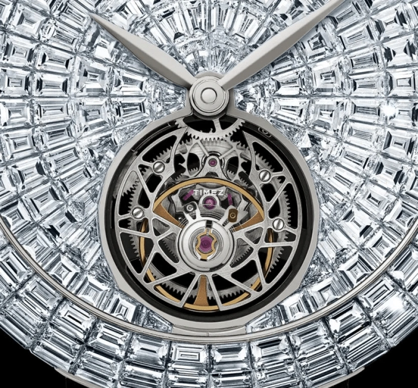 Jacob & Co.,Brilliant 47mm,47mm,White Gold,Silver,Handwound,Tourbillon,Sapphire,Rihanna,BT546,BT546.30.BD.BD.ABALA