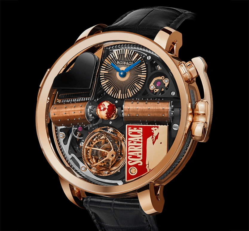 Jacob & Co.,Opera Godfather ,Rose Gold,Sapphire,Gold,Sapphire,Neymar,OP110,OP110.40.AK.AA.A