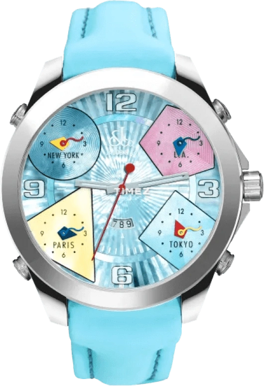 Jacob & Co. The Five Time Zone JC-23 - PASTEL