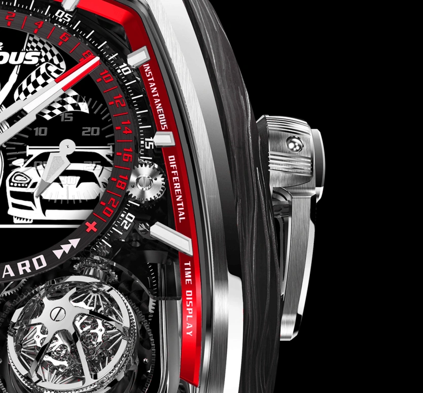 Jacob & Co.,Twin Turbo Furious ,Titanium,Carbon,Sapphire,TT200,TT200.21.AC.AC.ABVEA