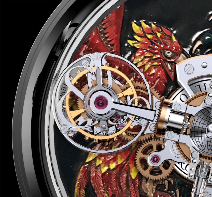 Jacob & Co.,Astronomia ,Black Gold,Gold,Handwound,60hours,In-house Caliber,AT100,AT100.31.AC.UA.B