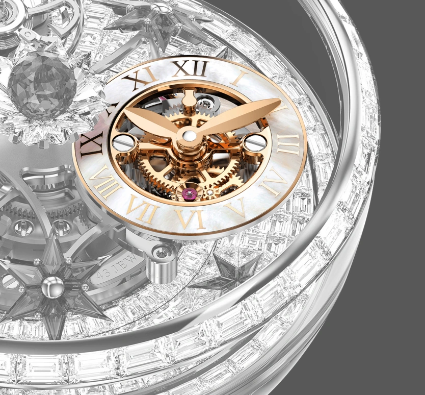 Jacob & Co.,Fleurs de Jardin ,Rose Gold,Gold,Handwound,48hours,In-house Caliber,AF921,AF921.40.BD.AA.A