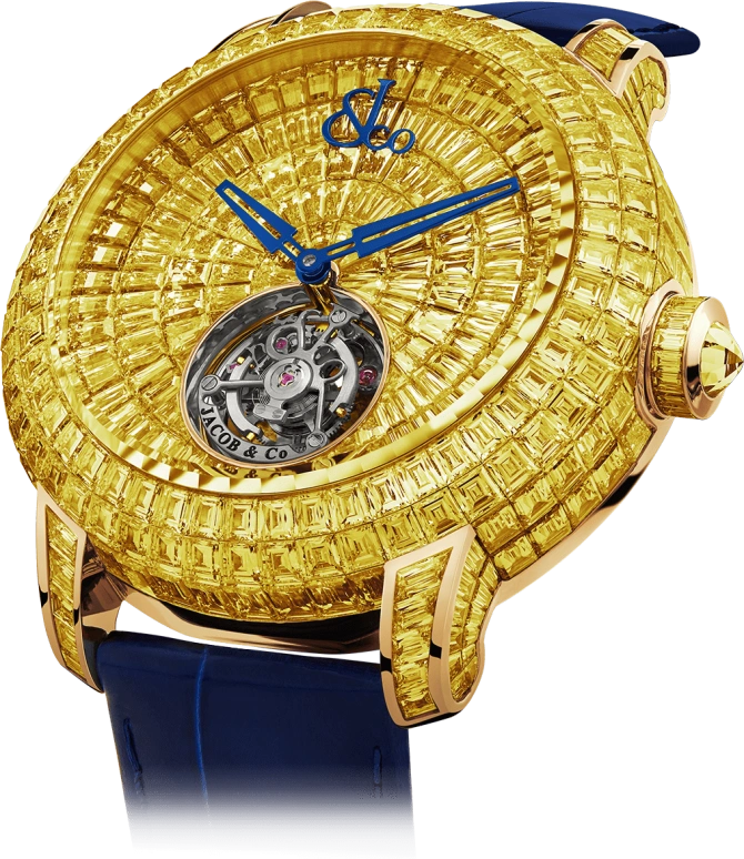 Jacob & Co. Caviar Tourbillon CV201.50.YD.UA.A