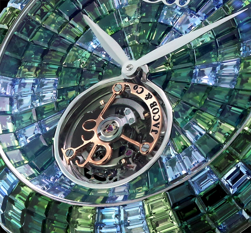 Jacob & Co.,Brilliant ,Gold,White Gold,Handwound,In-house Caliber,BT543,BT543.30.CG.CG.B