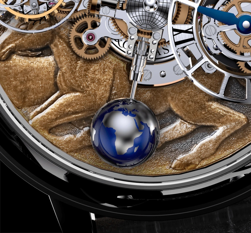 Jacob & Co.,Astronomia ,Handwound,60hours,In-house Caliber,AT100,AT100.31.AC.UB.B